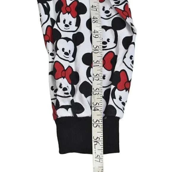 Disney Tsum  Tsum Minnie Mickey Mouse Hooded One-Piece Pajamas Onesie Medium - Picture 14 of 14